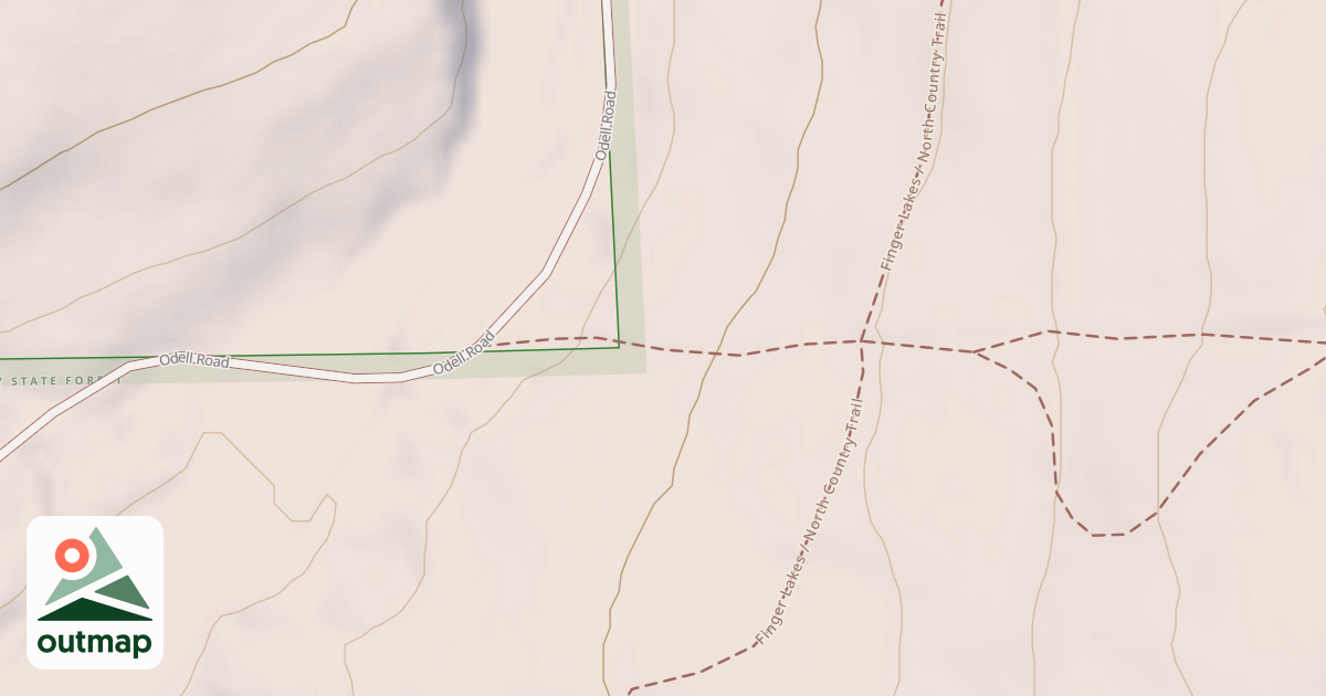 Map of Flt / Snowmobile Trail