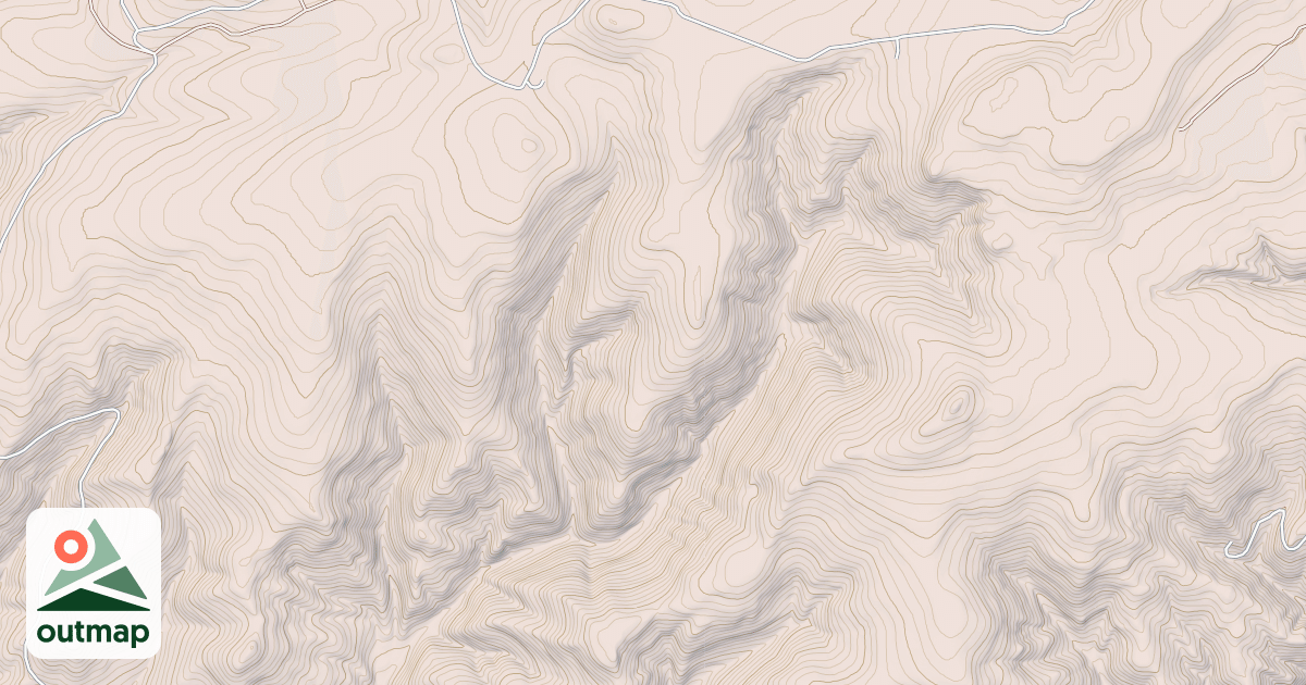 Map of CALF CREEK EAST
