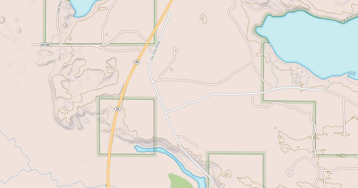 Map preview of MIDDLE BRANCH STUTTS CREEK