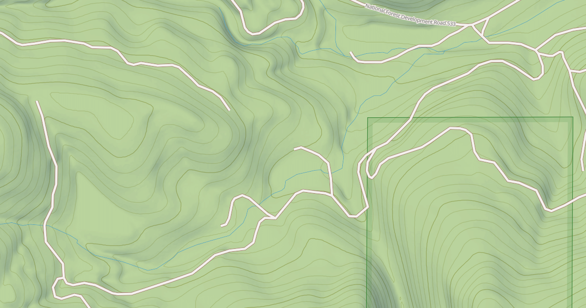 Map preview of BUCK CREEK B