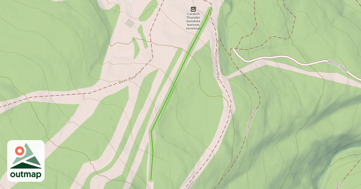 Map of Mohican