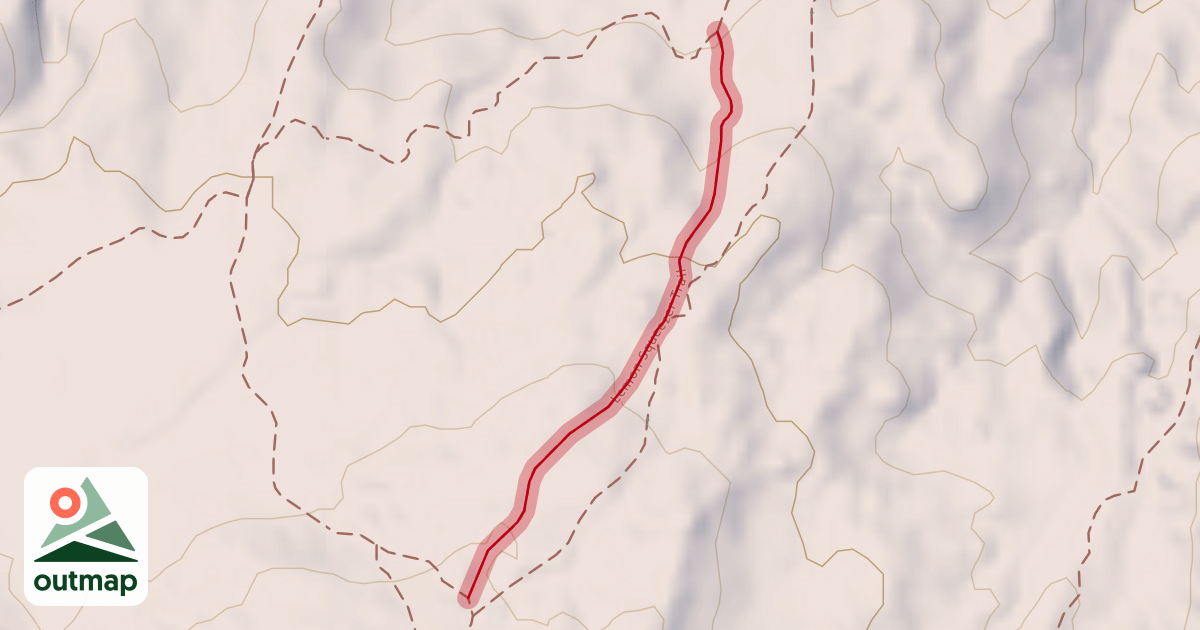 Map of Lemon Squeezer Trail