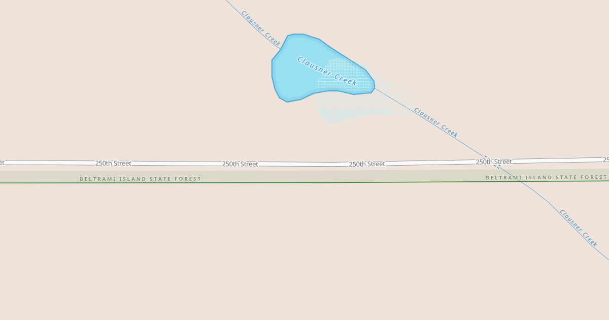 Map preview of Warroad/Roseau Trails