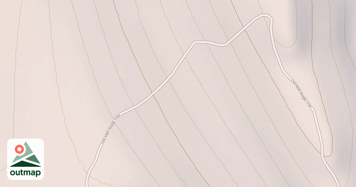Map of Old Man Ridge Connector