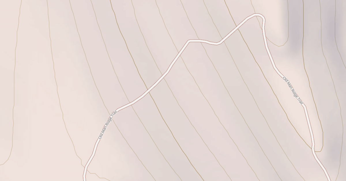 Map preview of Old Man Ridge Connector