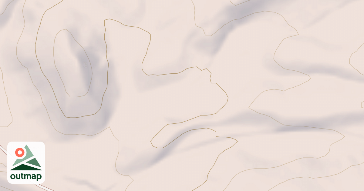 Map of Shoshone Ohv Trail System - Redrock Trailhead