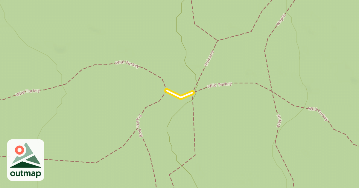 Map of Wild Turkey