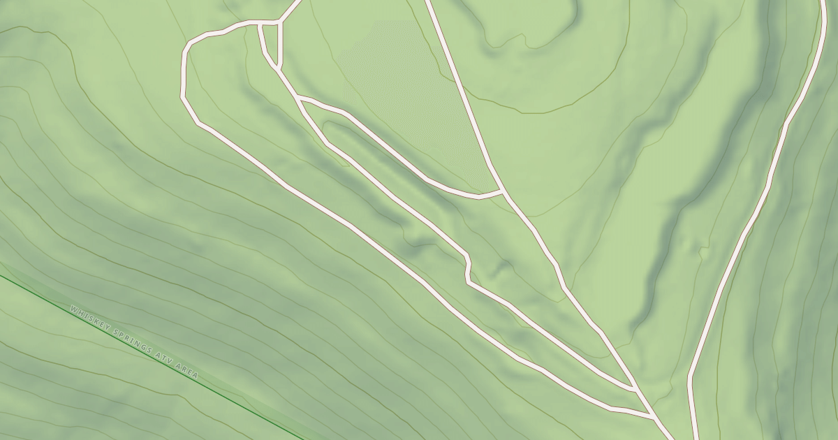 Map preview of Whiskey Springs Trails