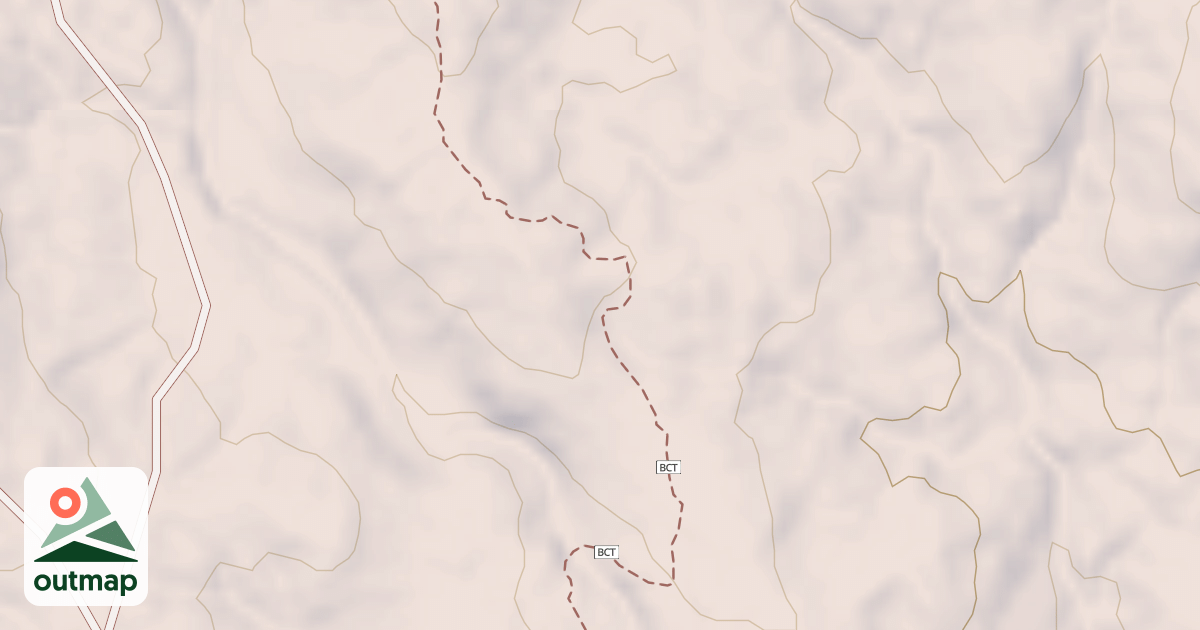Map of Black Canyon Trail