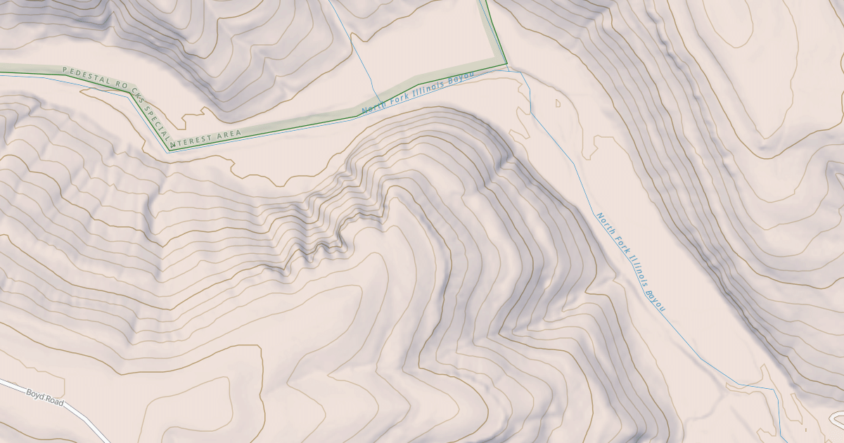 Map preview of USFS Motor Vehicle Use Map Roads {506C4754-7BB6-4971-941B-DA9800AD622E}