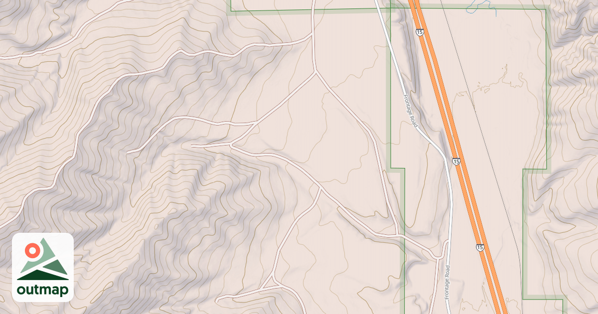 Map of THOMAS DRAW