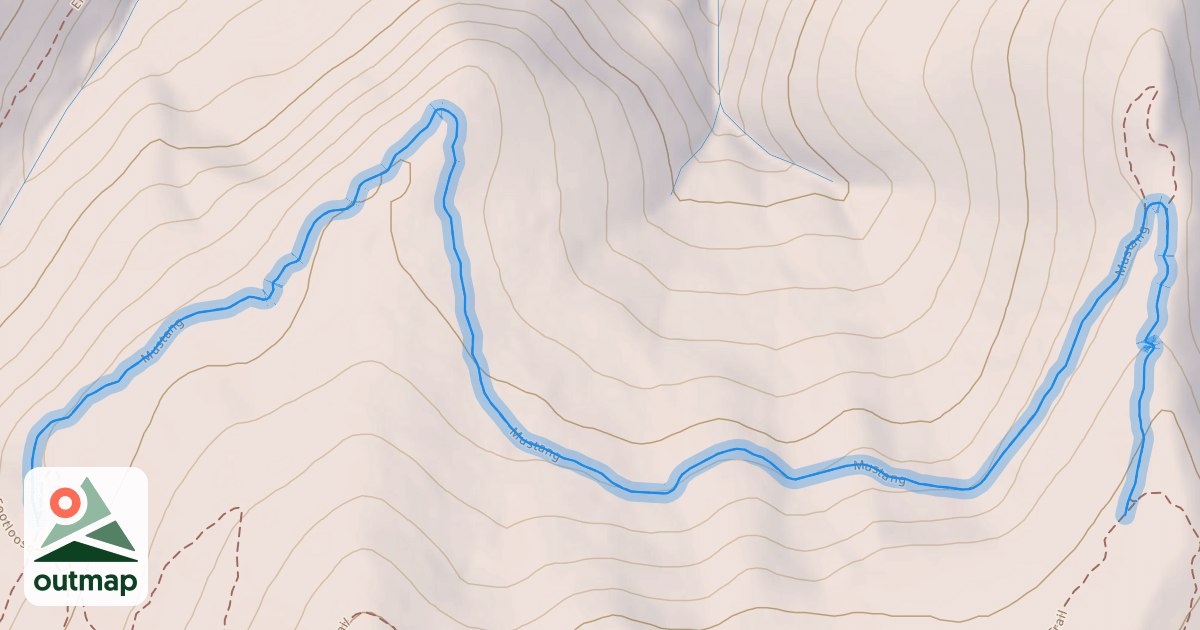 Map of Mustang