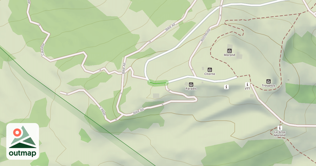 Map of Combe