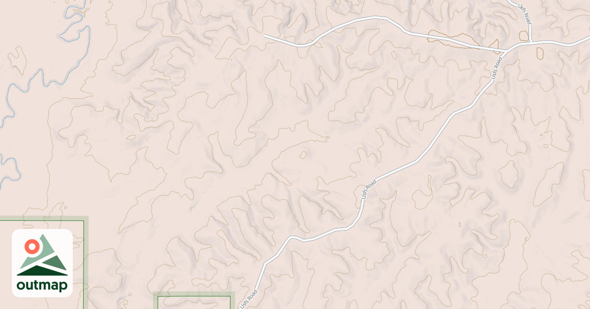 Map of USFS National Forest System Roads {4EB5EB6E-EA93-4C56-8781-08896A8C5FBC}