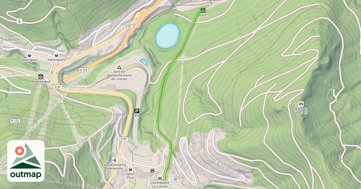 Map of Gare