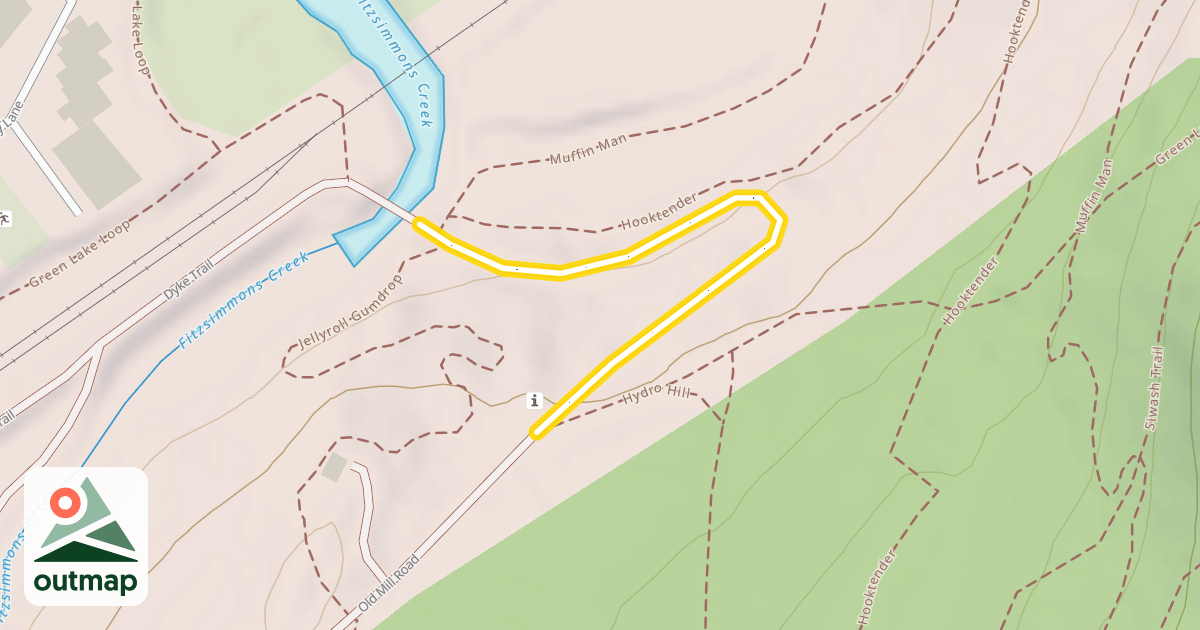 Map of Old Mill Road