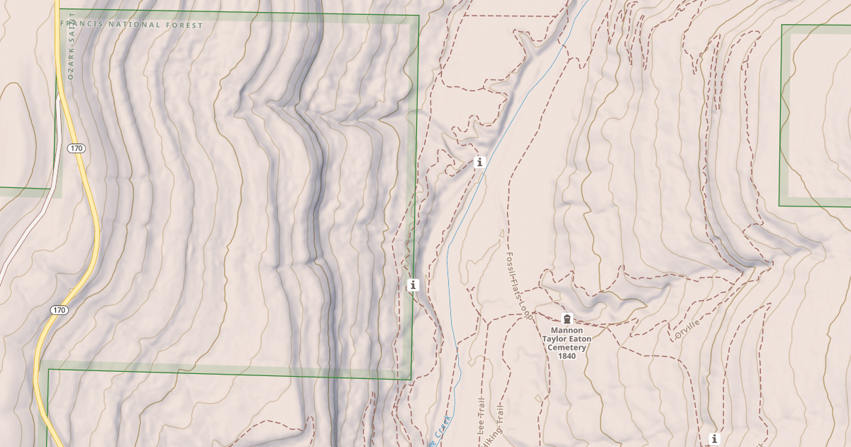 Map preview of USFS National Forest System Roads {8108709F-EEEC-44DC-885B-E60996B29E5E}