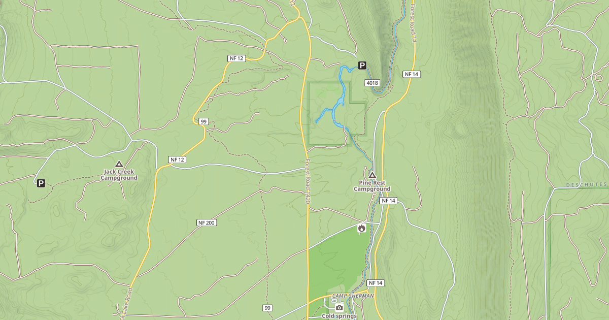 Map preview of USFS Motor Vehicle Use Map Roads {1CD06E98-4CA7-40FF-97D7-4236FAB50D8C}