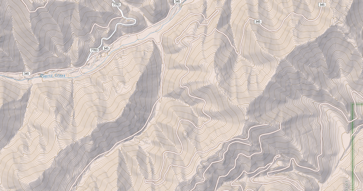Map preview of MCFARLAND CREEK