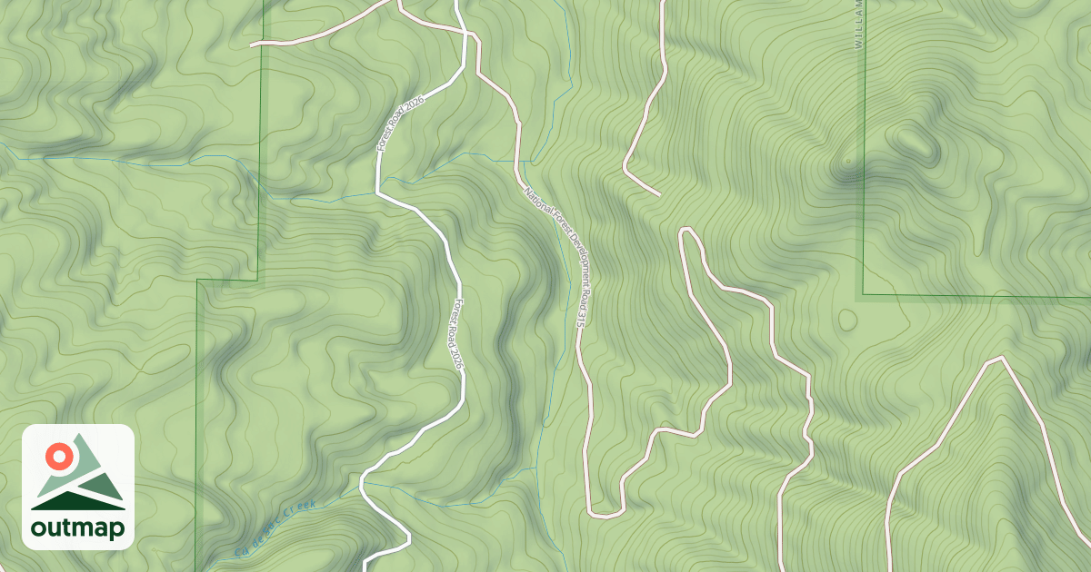 Map of PINE ROCK RD