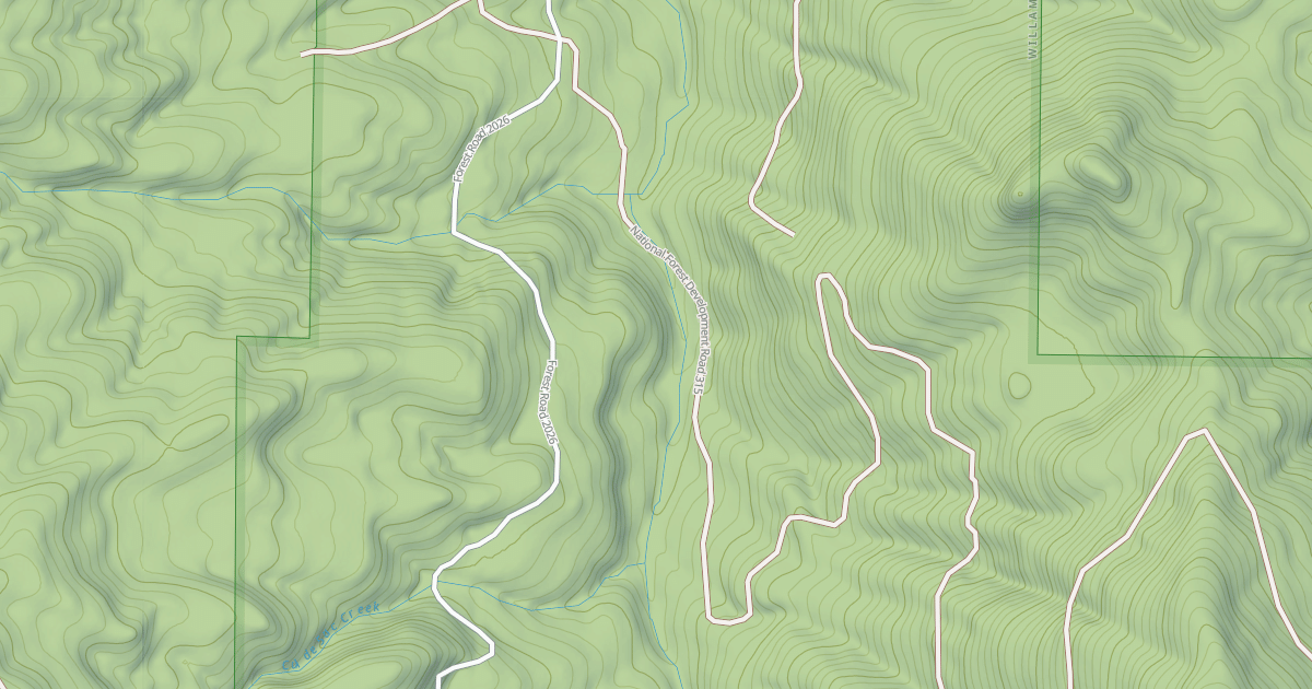 Map preview of PINE ROCK RD
