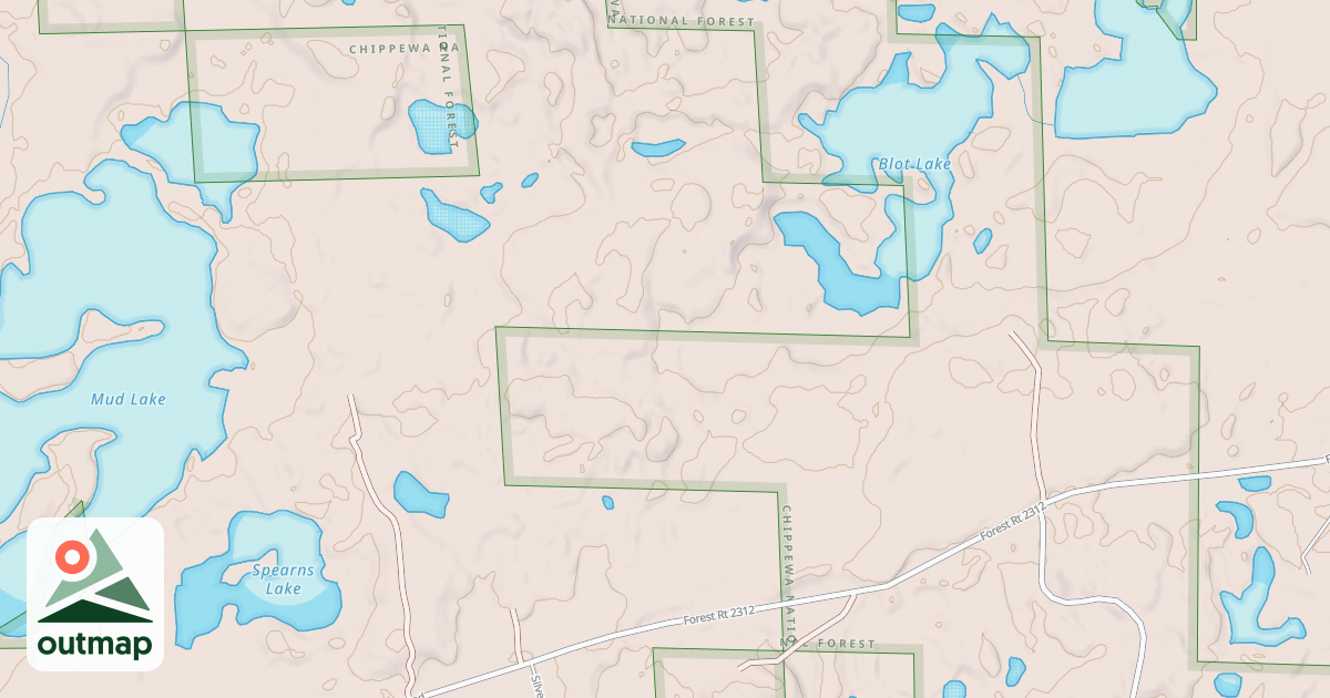 Map of MN 200 SPUR 2880