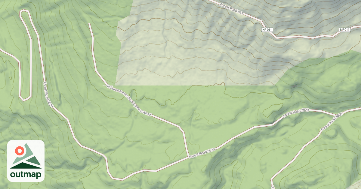 Map of ROCKY CREEK