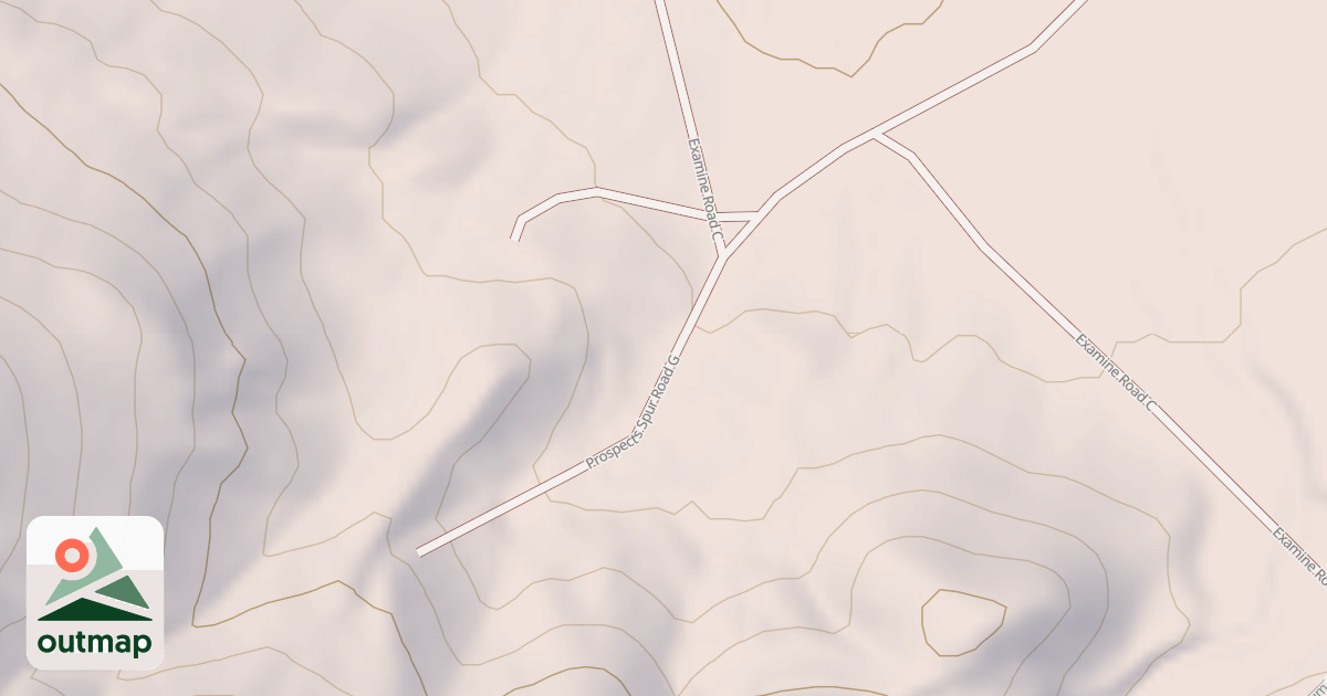 Map of PROSPECTS SPUR ROAD G