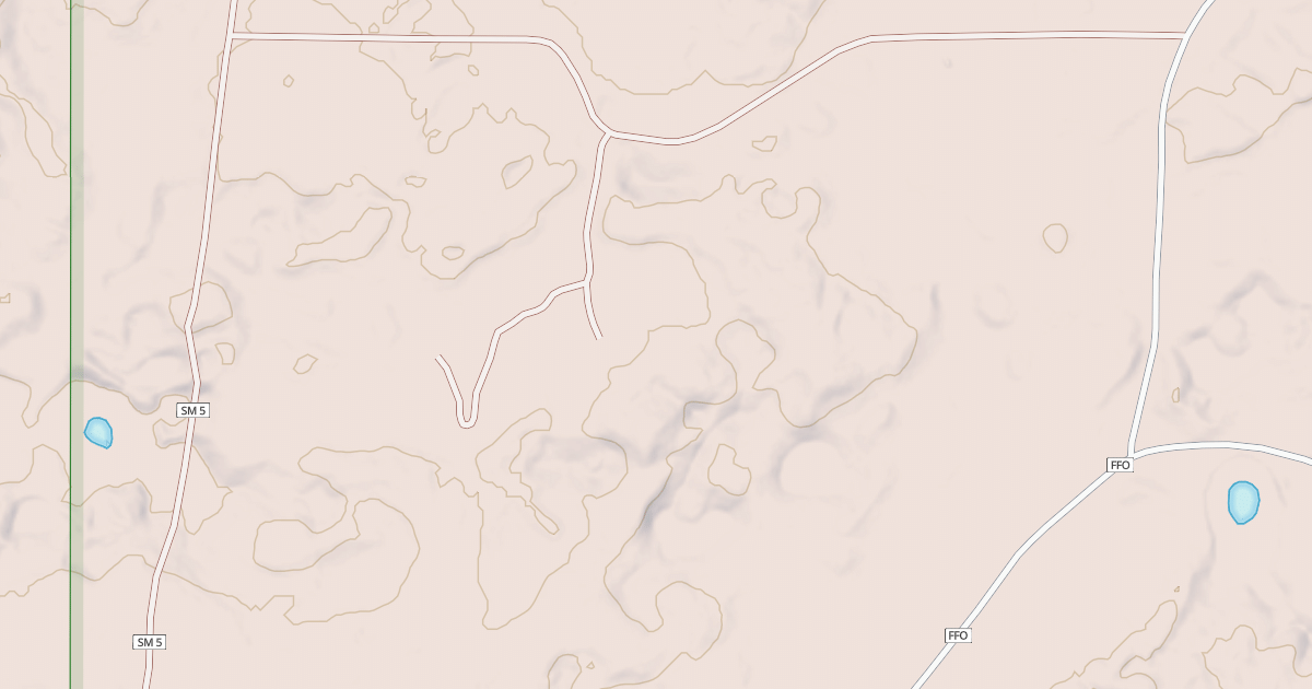 Map preview of Porterfield Lake Motorcycle Trail