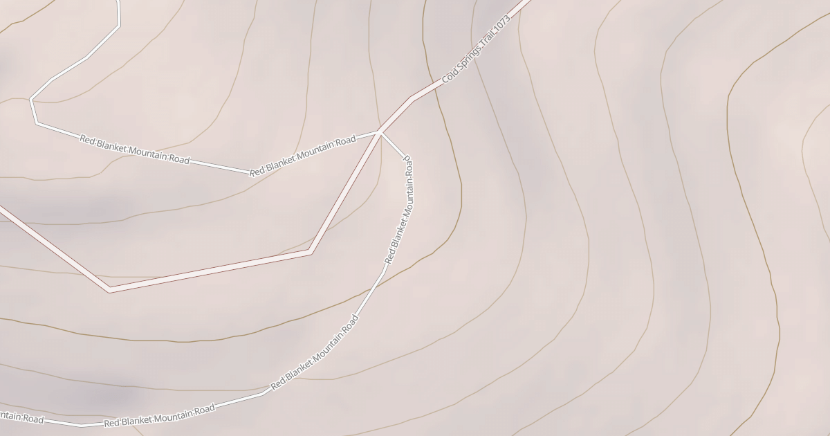 Map preview of RED BLANKET MOUNTAIN