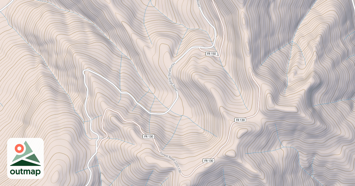 Map of USFS Motor Vehicle Use Map Roads {A52CE12E-E7FC-4FD9-A8E7-05776B50C708}