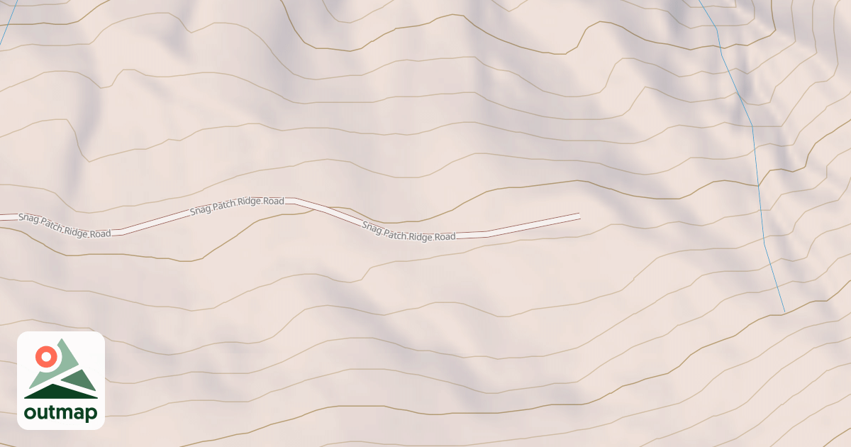 Map of SNAG PATCH RIDGE