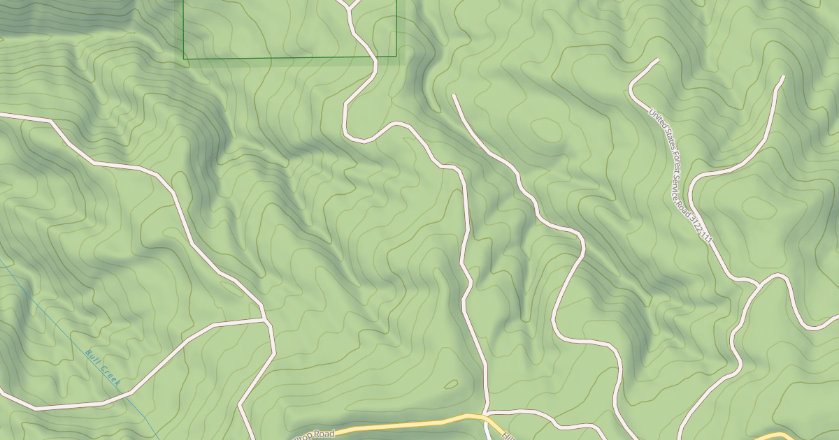 Map preview of USFS Motor Vehicle Use Map Roads {AC2AA996-F730-42E8-8EE4-3C35F1318040}