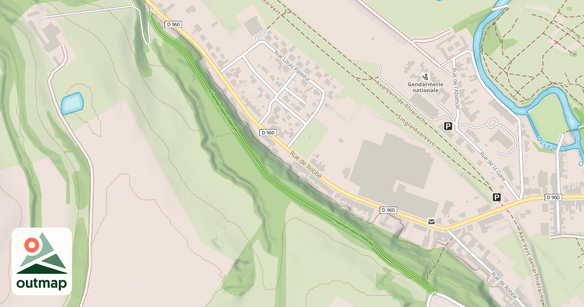 Map of Chemin des Tilleuls