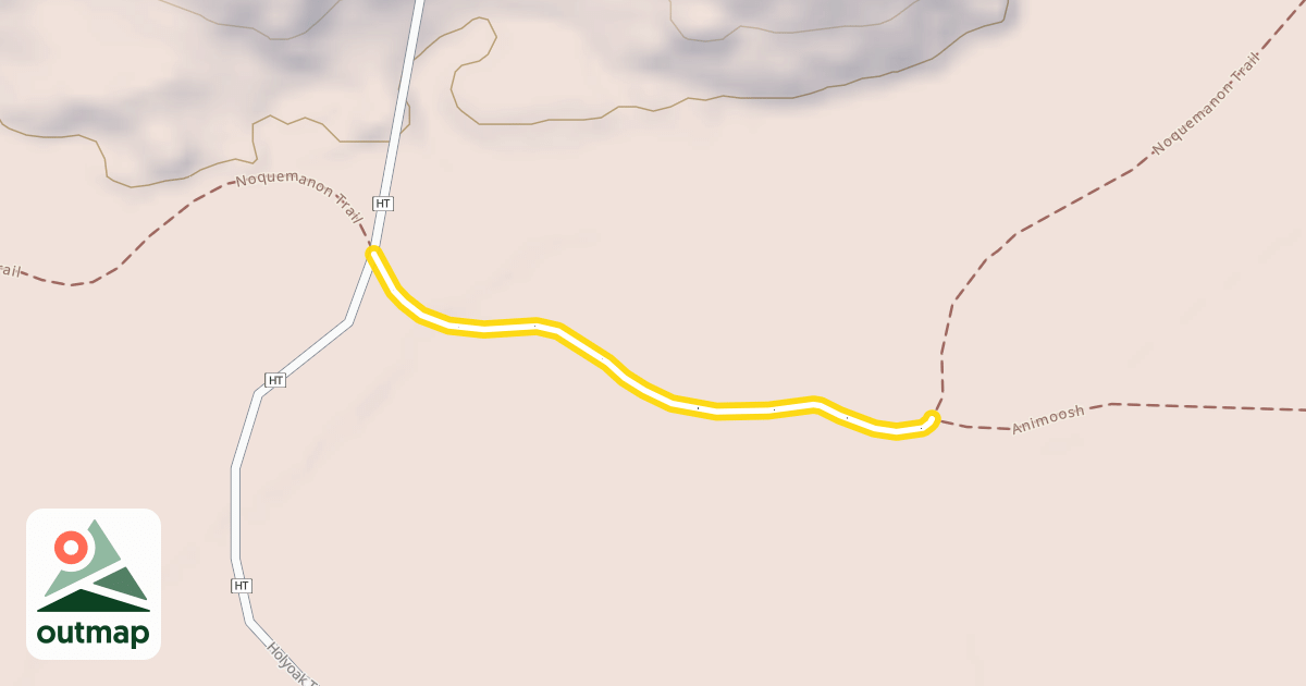Map of Noquemanon Trail