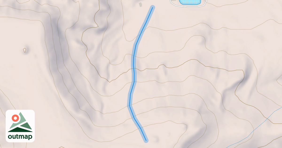 Map of Sutter's Ridge