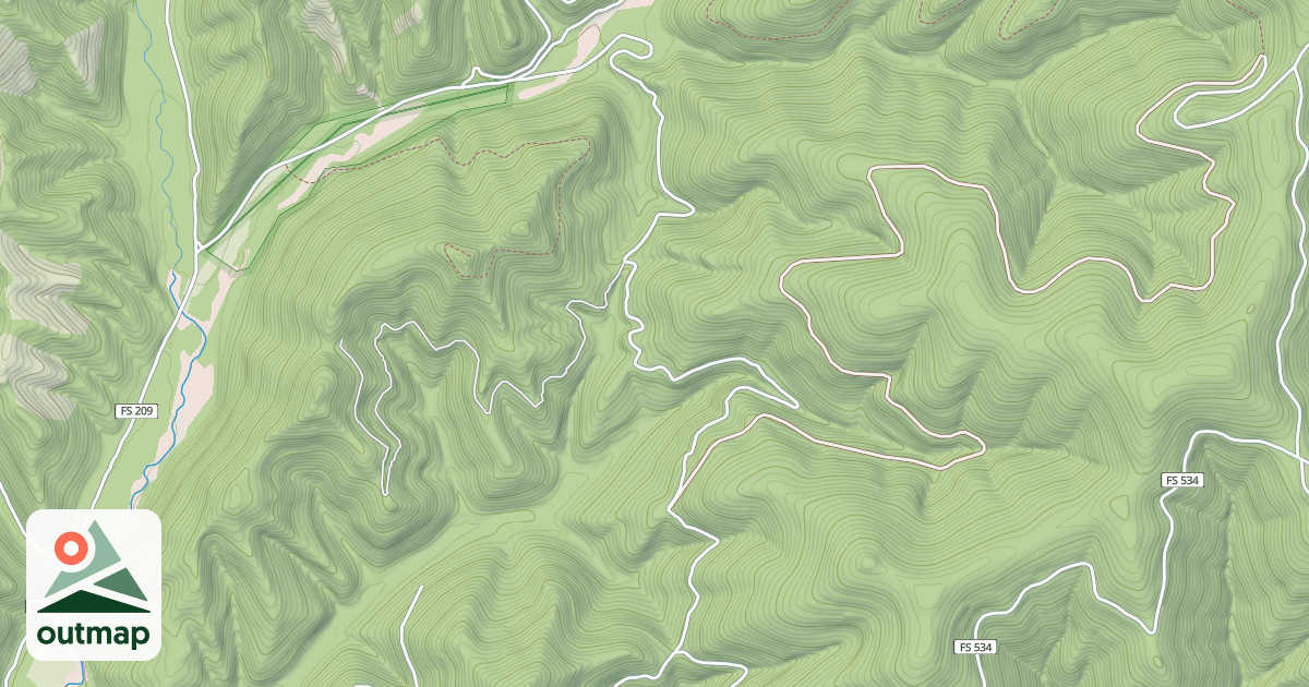 Map of MOOSE CREEK