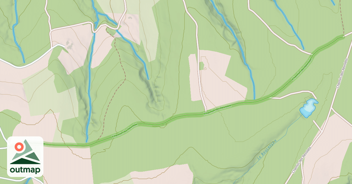 Map of Chemin du Revolet