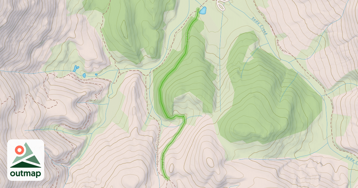 Map of Hay Trail