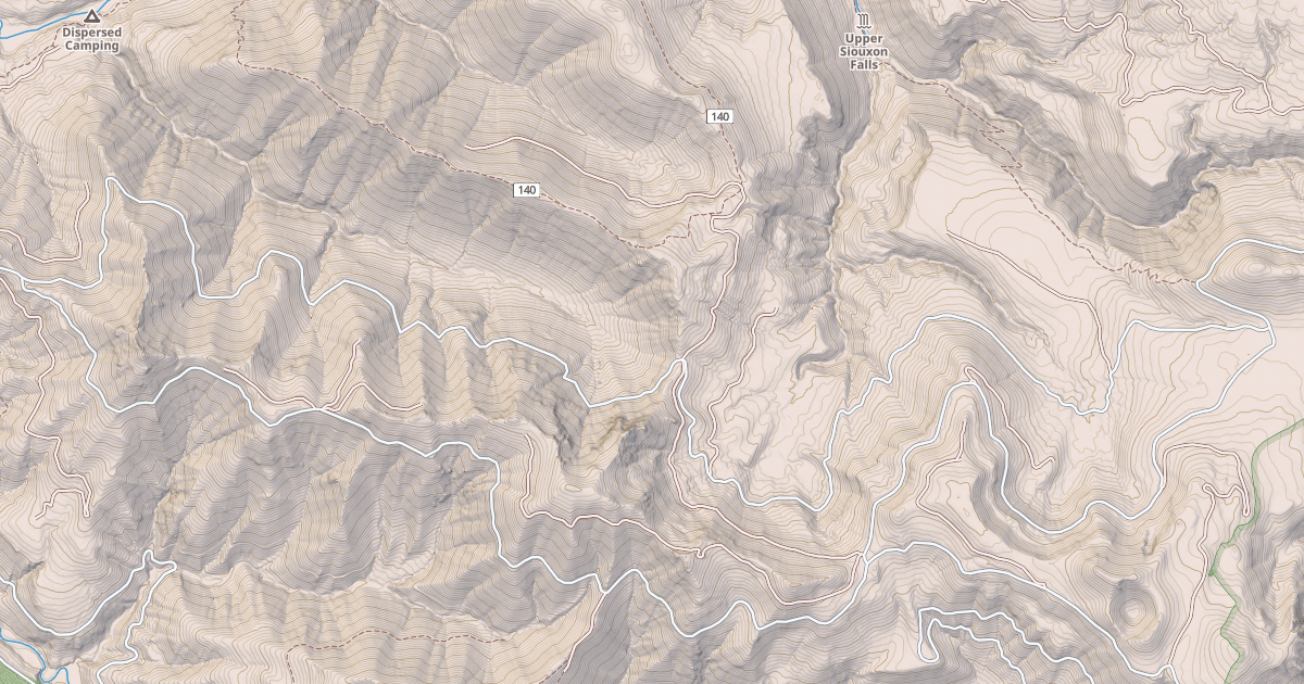 Map preview of CALAMITY RIDGE