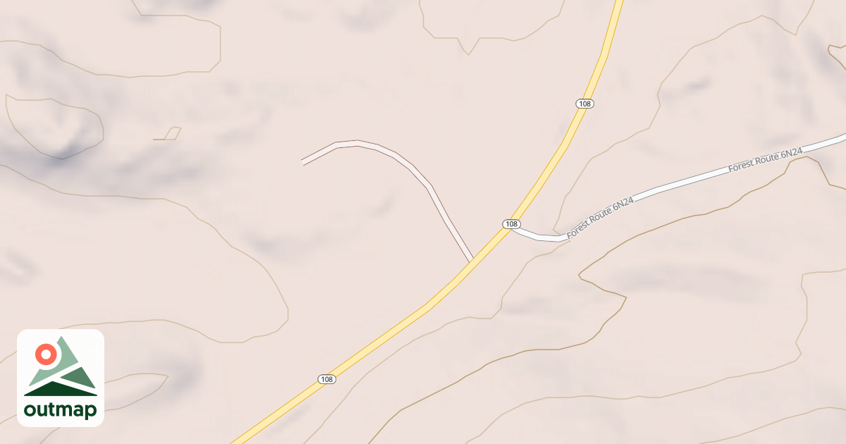 Map of USFS Motor Vehicle Use Map Trails 244160010602