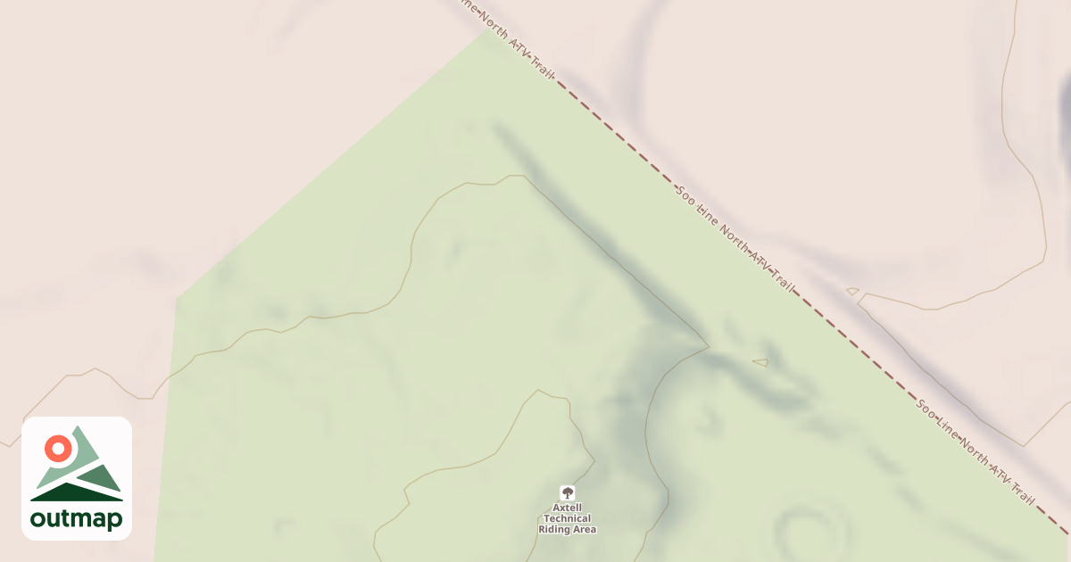 Map of Axtell Technical Riding Area