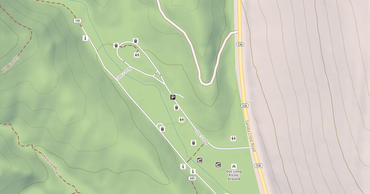Map preview of DOC LONG