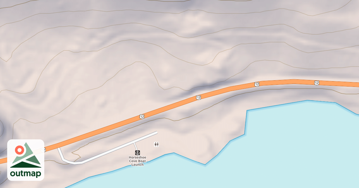 Map of HORSESHOE COVE SUMMER HOMES
