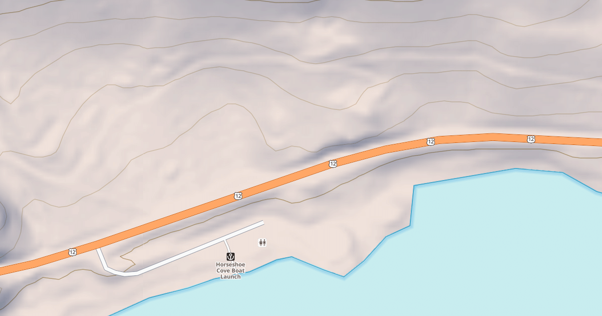 Map preview of HORSESHOE COVE SUMMER HOMES