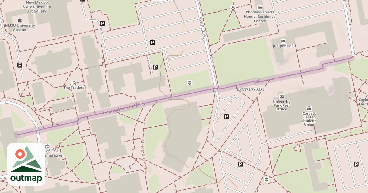 Map of International Mall