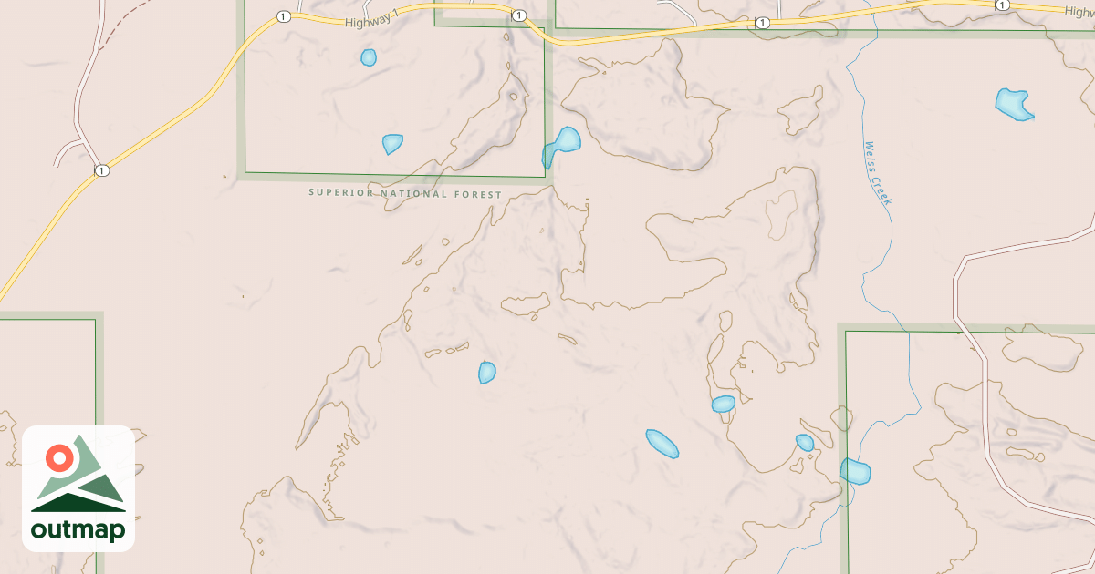 Map of FH 7 SPUR 905