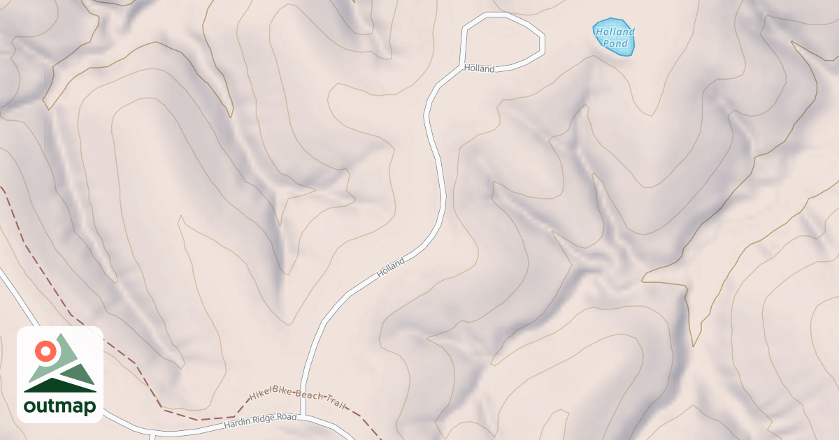 Map of HOLLAND