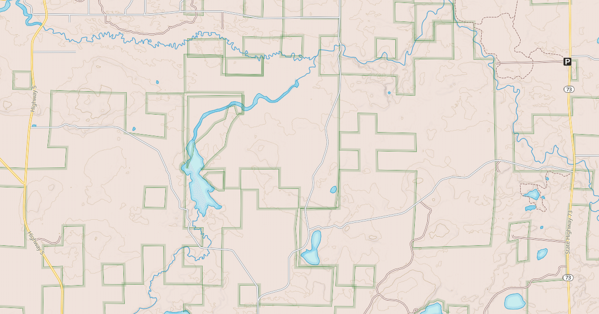 Map preview of DEWEY LAKE