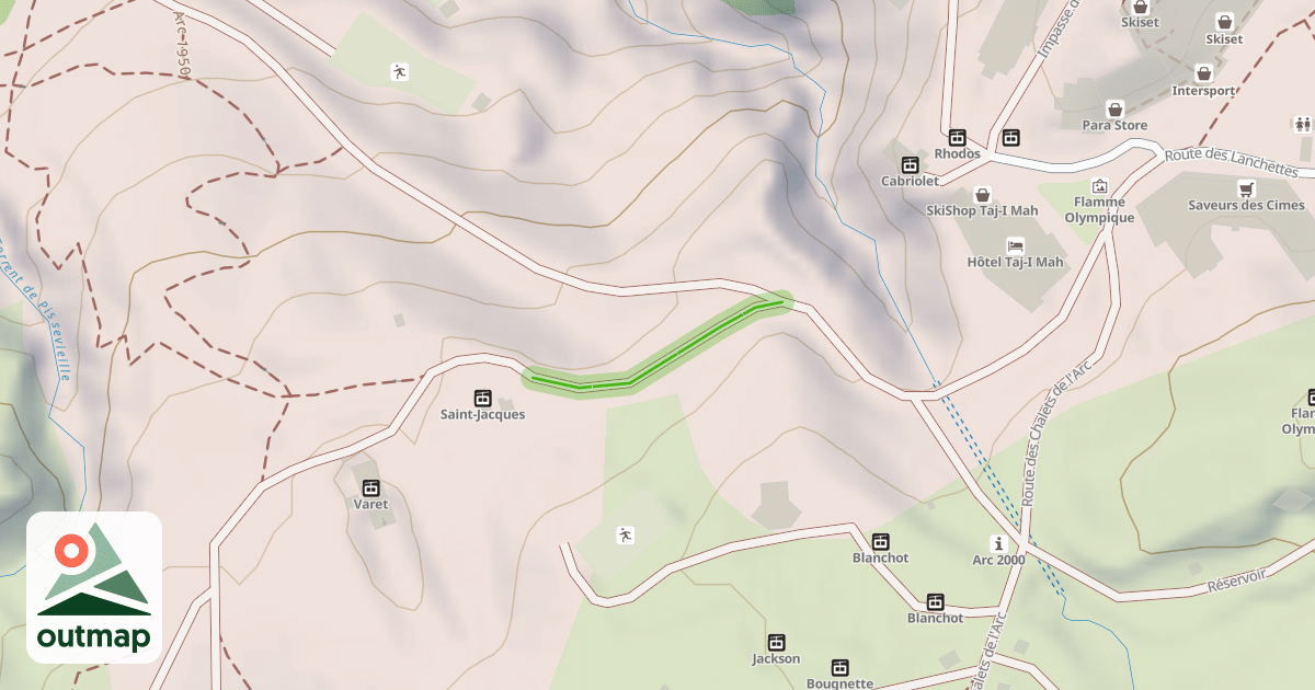 Map of Chalets